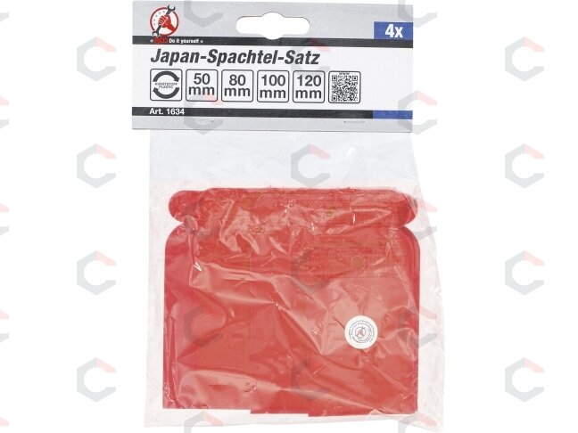 Japoniškos glaistyklės | plastikinės | 50/80/100/120 mm | 4 vnt. (1634) 2 Japoniškos glaistyklės | plastikinės | 50/80/100/120 mm | 4 vnt. (1634) 2
