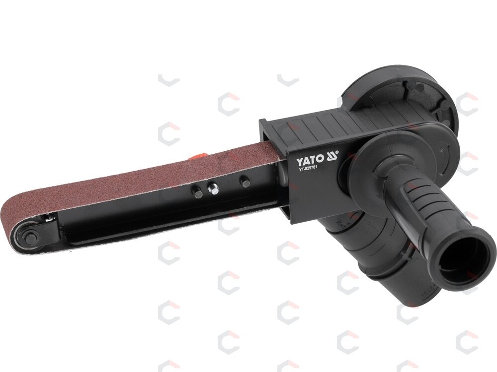 Juostinė šlifavimo mašinėlė | priedas 125 mm kampiniam šlifuokliui | M14 (YT-829781) Juostinė šlifavimo mašinėlė | priedas 125 mm kampiniam šlifuokliui | M14 (YT-829781)