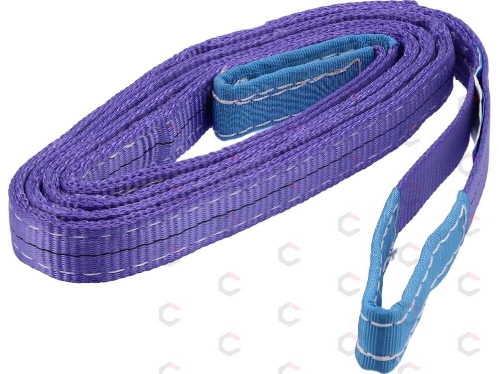 Juostinis diržas / stropas tekstilinis | dvisluoksnis | kilpa | 1t, 3m, 30mm (82267) Juostinis diržas / stropas tekstilinis | dvisluoksnis | kilpa | 1t, 3m, 30mm (82267)