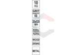Juosta pneumatiniam šlifuokliui | P60 / 20X520 mm | 10 vnt. (YT-09747) 3 Juosta pneumatiniam šlifuokliui | P60 / 20X520 mm | 10 vnt. (YT-09747) 3