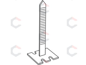 Juostos plytelių lyginimui | 100 vnt. (04681) 1 Juostos plytelių lyginimui | 100 vnt. (04681) 1