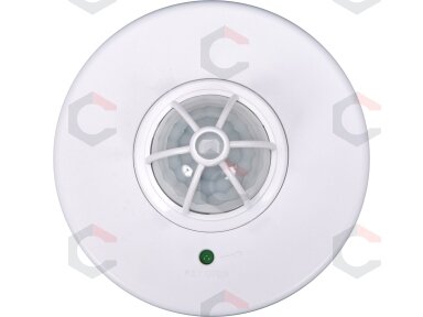 Judesio daviklis PIR IP20 baltas (83124) Judesio daviklis PIR IP20 baltas (83124)