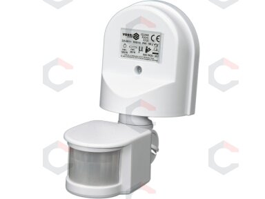 Judesio daviklis PIR IP44 baltas (83123) Judesio daviklis PIR IP44 baltas (83123)