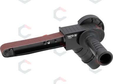 Juostinė šlifavimo mašinėlė | priedas 125 mm kampiniam šlifuokliui | M14 (YT-829781)
