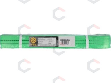 Juostinis diržas / stropas tekstilinis | dvisluoksnis | kilpa | 2t, 4m, 60mm (82273)