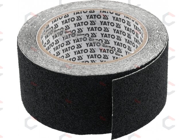 Neslystanti lipni juosta | juoda | 50 mm x 5 m (YT-72500) Neslystanti lipni juosta | juoda | 50 mm x 5 m (YT-72500)