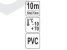 Neslystanti lipni juosta | juoda | 50 mm x 10 m (YT-72501) 3 Neslystanti lipni juosta | juoda | 50 mm x 10 m (YT-72501) 3