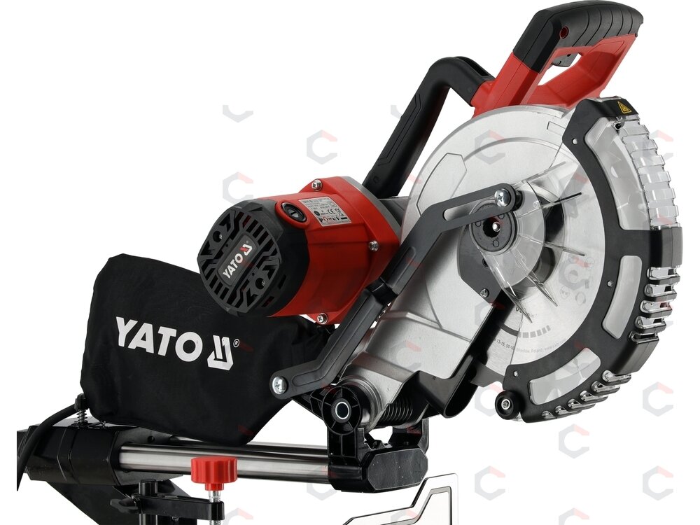 Skersavimo pjūklas su pratraukimu ir lazeriu | 1800 W | 255 mm (YT-821732) 6 Skersavimo pjūklas su pratraukimu ir lazeriu | 1800 W | 255 mm (YT-821732) 6