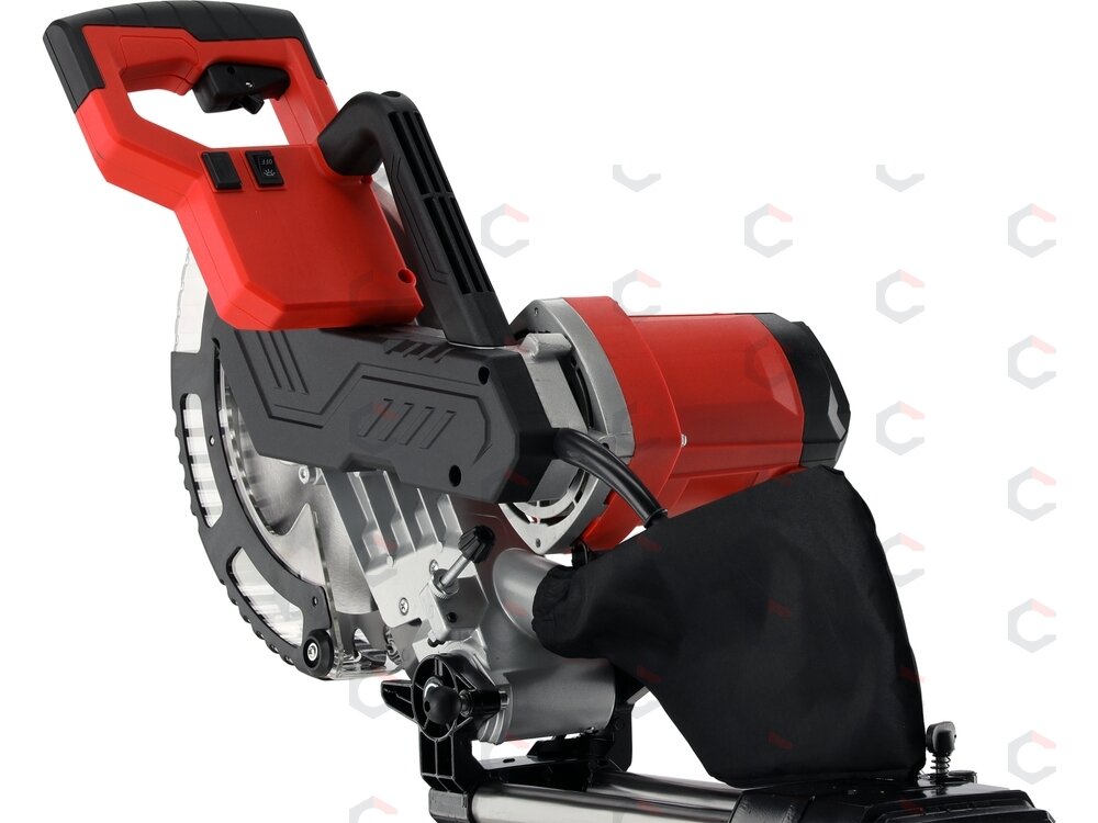 Skersavimo pjūklas su pratraukimu ir lazeriu | 1800 W | 255 mm (YT-821732) 7 Skersavimo pjūklas su pratraukimu ir lazeriu | 1800 W | 255 mm (YT-821732) 7