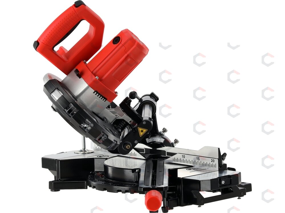 Skersavimo pjūklas su pratraukimu ir lazeriu | 2000 W | 216 mm (YT-821710) 5
