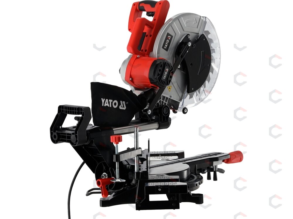 Skersavimo pjūklas su pratraukimu ir lazeriu | 2000 W | 305 mm (YT-82176) 2 Skersavimo pjūklas su pratraukimu ir lazeriu | 2000 W | 305 mm (YT-82176) 2