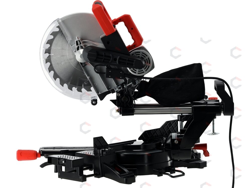 Skersavimo pjūklas su pratraukimu ir lazeriu | 2000 W | 305 mm (YT-82176) 4 Skersavimo pjūklas su pratraukimu ir lazeriu | 2000 W | 305 mm (YT-82176) 4