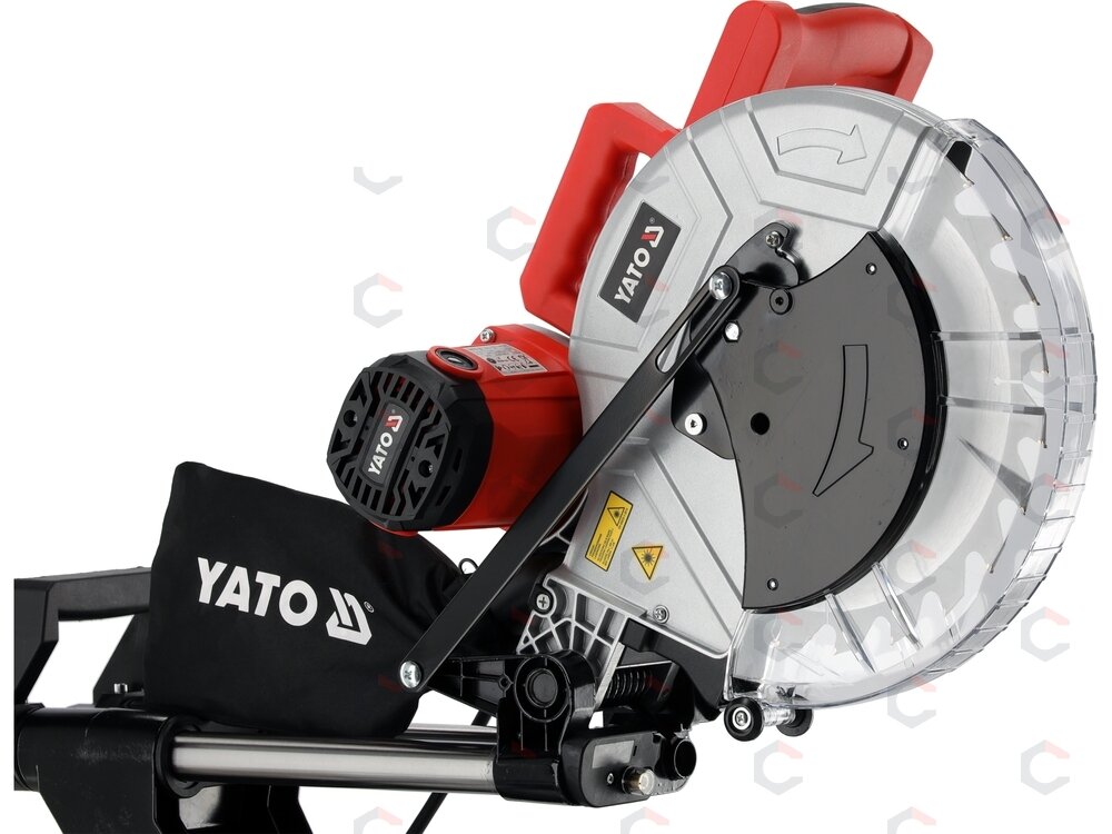 Skersavimo pjūklas su pratraukimu ir lazeriu | 2000 W | 305 mm (YT-82176) 7 Skersavimo pjūklas su pratraukimu ir lazeriu | 2000 W | 305 mm (YT-82176) 7