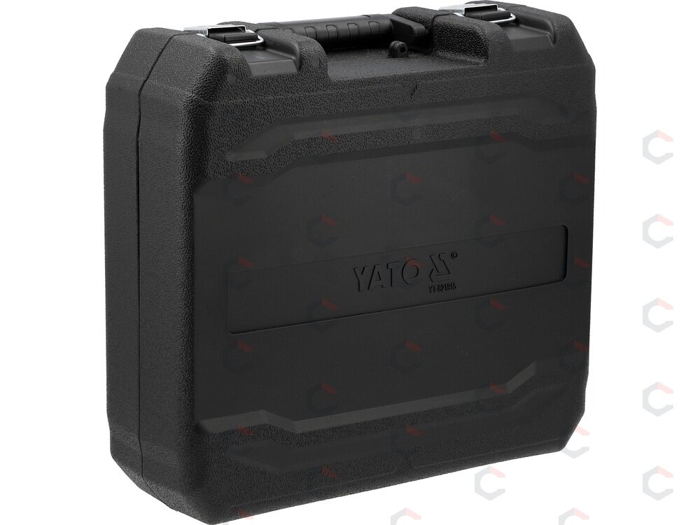 Akumuliatorinis terminis peilis polistirenui | 18 V | 150–200 mm | su 4 Ah akumuliatoriumi ir įkrovikliu (YT-821915) 9 Akumuliatorinis terminis peilis polistirenui | 18 V | 150–200 mm | su 4 Ah akumuliatoriumi ir įkrovikliu (YT-821915) 9