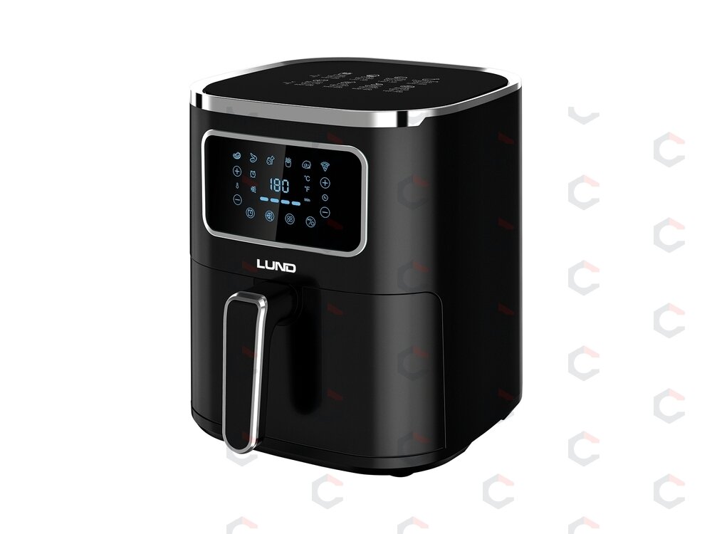 Karšto oro gruzdintuvė | be aliejaus, LCD valdymas | 5 L, 1450 W (67561) 1
