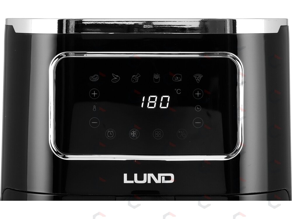 Karšto oro gruzdintuvė | be aliejaus, LCD valdymas | 5 L, 1450 W (67561) 8