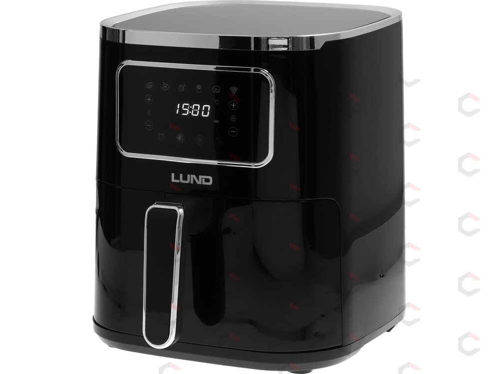 Karšto oro gruzdintuvė | be aliejaus, LCD valdymas | 5 L, 1450 W (67561) Karšto oro gruzdintuvė | be aliejaus, LCD valdymas | 5 L, 1450 W (67561)