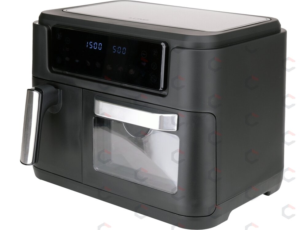 Karšto oro gruzdintuvė dviguba | be aliejaus, juoda | 2400 W, 3.5 L + 7.5 L (67564) 3