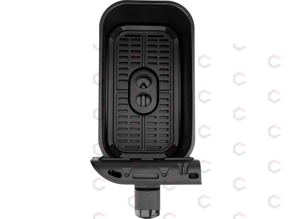 Karšto oro gruzdintuvė dviguba | be aliejaus, juoda | 2400 W, 3.5 L + 7.5 L (67564) 7