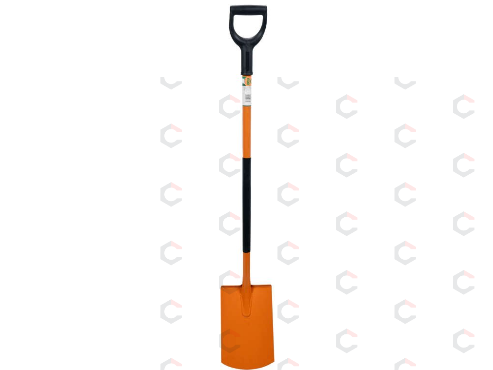 Profiliuotas tiesus kastuvas | 45 HRC | metalinė rankena (35720) Profiliuotas tiesus kastuvas | 45 HRC | metalinė rankena (35720)