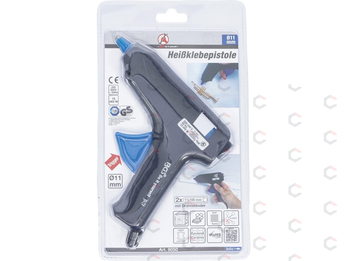 Karštų klijų pistoletas | Klijavimo ladelės Ø 11 mm | 15 W (8050) 3 Karštų klijų pistoletas | Klijavimo ladelės Ø 11 mm | 15 W (8050) 3