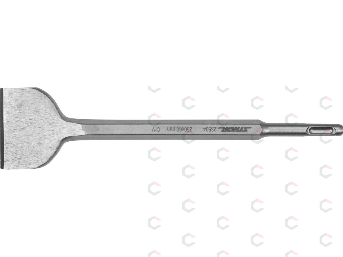 Platus plokščias kaltas betonui | SDS Plus | 60 x 14 x 250 mm (23594) 1 Platus plokščias kaltas betonui | SDS Plus | 60 x 14 x 250 mm (23594) 1