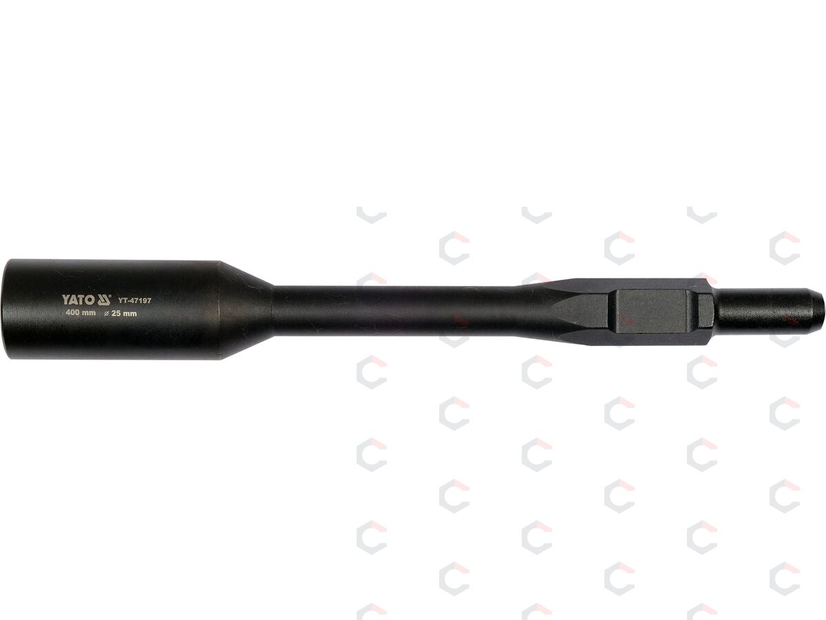 Kaltas įžeminimams HEX 25 mm (YT-47197) 1 Kaltas įžeminimams HEX 25 mm (YT-47197) 1
