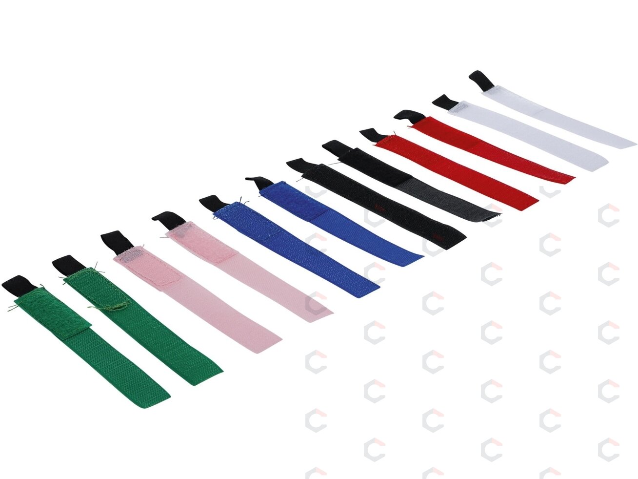 Kabelių raiščių asortimentas (velcro) | 20 x 190 mm | 12 vnt. (80825) Kabelių raiščių asortimentas (velcro) | 20 x 190 mm | 12 vnt. (80825)