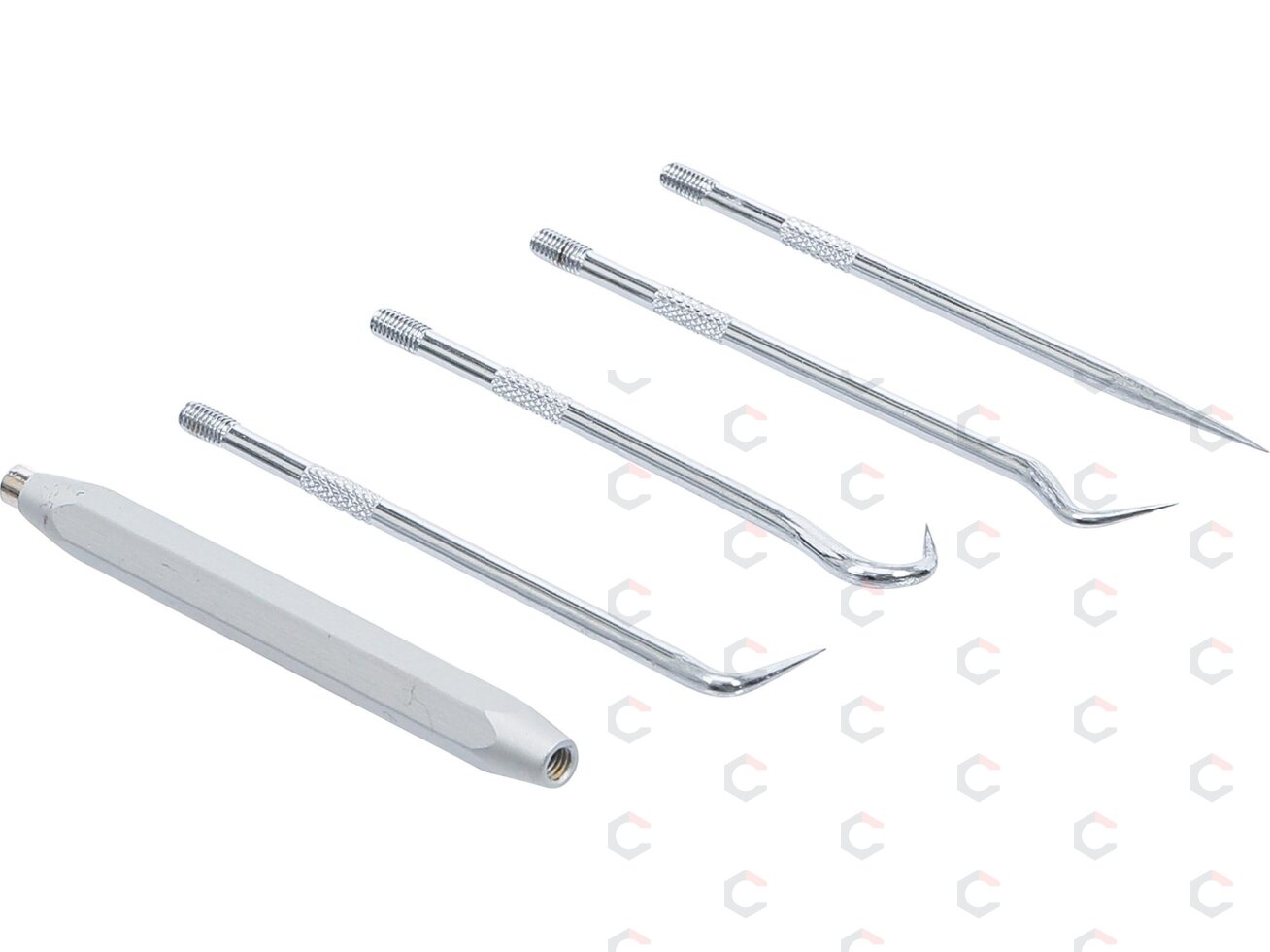 Kabliukai / krapštukai | su magnetu | 5 vnt. (8035) 1 Kabliukai / krapštukai | su magnetu | 5 vnt. (8035) 1