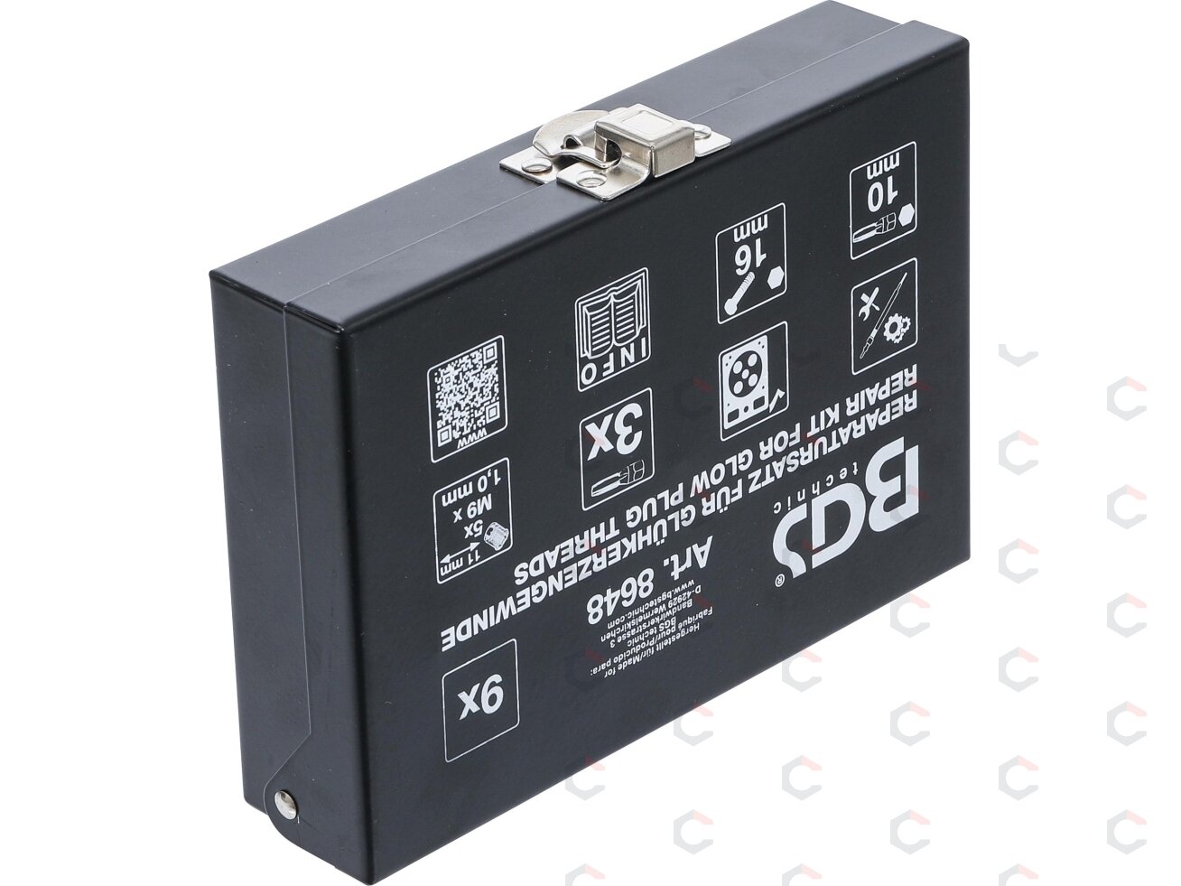 Kaitinimo žvakės sriegio taisymo komplektas | M9 x 1.0 (8648) 4 Kaitinimo žvakės sriegio taisymo komplektas | M9 x 1.0 (8648) 4