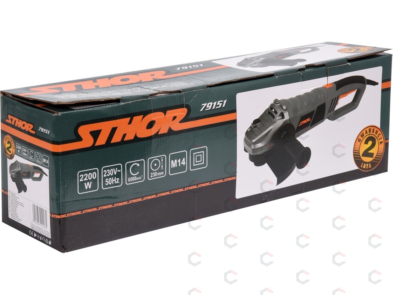 Kampinis šlifuoklis | 2200W | 230 mm (79151) 2 Kampinis šlifuoklis | 2200W | 230 mm (79151) 2