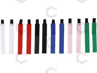 Kabelių raiščių asortimentas (velcro) | 20 x 190 mm | 12 vnt. (80825) Kabelių raiščių asortimentas (velcro) | 20 x 190 mm | 12 vnt. (80825)
