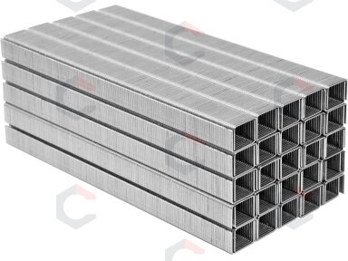 Kabės kabiamūšiui | 10X13 mm / 0,95 mm x 7500 vnt. (71971) Kabės kabiamūšiui | 10X13 mm / 0,95 mm x 7500 vnt. (71971)