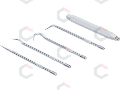 Kabliukai / krapštukai | su magnetu | 5 vnt. (8035) Kabliukai / krapštukai | su magnetu | 5 vnt. (8035)