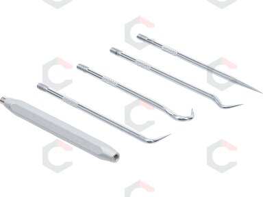 Kabliukai / krapštukai | su magnetu | 5 vnt. (8035) Kabliukai / krapštukai | su magnetu | 5 vnt. (8035)