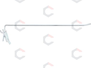 Kablys prekybiniam stendui su atramine rankena ir skersiniu kaiščiu | 200 x 4,8 mm (89918) Kablys prekybiniam stendui su atramine rankena ir skersiniu kaiščiu | 200 x 4,8 mm (89918)