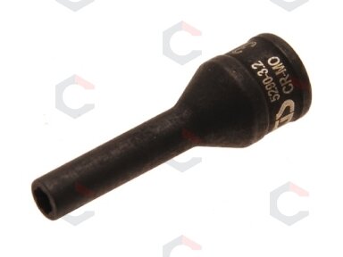 Kaitinimo žvakės elektrodo nusukimo galvutė | 1/4" | 3,2 mm (5290-3.2) Kaitinimo žvakės elektrodo nusukimo galvutė | 1/4" | 3,2 mm (5290-3.2)