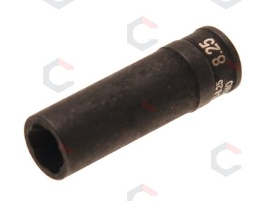 Kaitinimo žvakės elektrodo nusukimo galvutė | 1/4" | 8,25 mm (5290-8.25) Kaitinimo žvakės elektrodo nusukimo galvutė | 1/4" | 8,25 mm (5290-8.25)