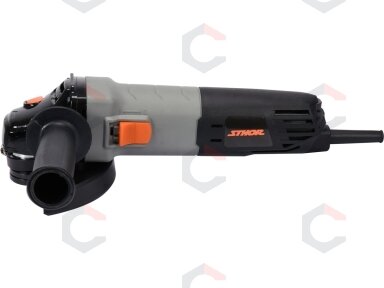 Kampinis šlifuoklis | greičio reguliavimas | šoninis jungiklis | 1200 W / 125 mm (79124)