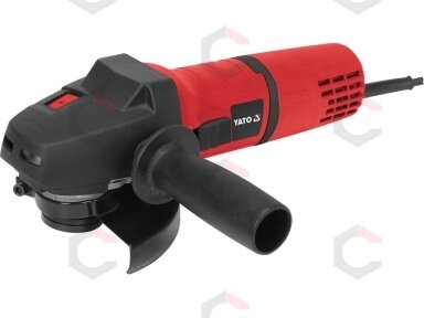 Lėtaeigė kampinė šlifavimo mašina | 900 W | 125 mm | 1300–4000 aps./min. (YT-82096)