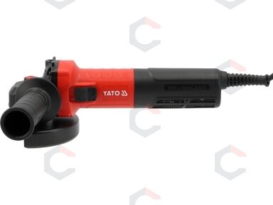 Kampinis šlifuoklis su BL varikliu ir apsukų reguliavimu | 1300 W | 125 mm (YT-821017)