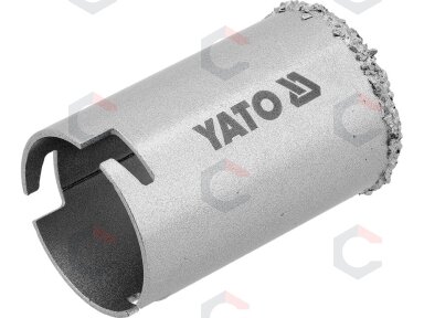 Karbidinė kiaurymėgręžė | Ø 43 mm | pjovimo gylis 65 mm (YT-43911) Karbidinė kiaurymėgręžė | Ø 43 mm | pjovimo gylis 65 mm (YT-43911)