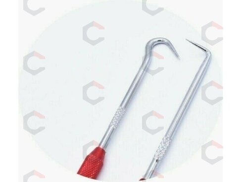 Kabliukų rinkinys | dvipusiai | žiedų / šlangelių / spyruoklių nuėmimui | 220 mm | 2 vnt. (SK32942) 2 Kabliukų rinkinys | dvipusiai | žiedų / šlangelių / spyruoklių nuėmimui | 220 mm | 2 vnt. (SK32942) 2