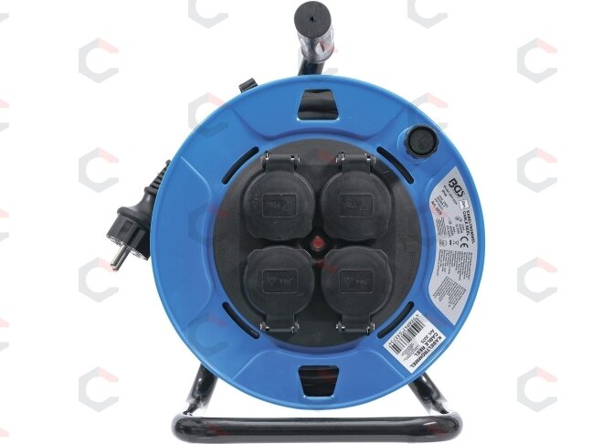 Kabelinė ritė 25 m | 3 x 1,5 mm² | 4 lizdai su sandarinimo dangteliu IP 44 | 3500 W (3375) 1 Kabelinė ritė 25 m | 3 x 1,5 mm² | 4 lizdai su sandarinimo dangteliu IP 44 | 3500 W (3375) 1