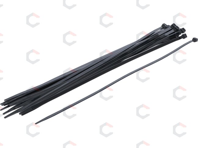 Kabelių jungčių asortimentas | juodi | 7,6 x 500 mm | 20 vnt. (80879) Kabelių jungčių asortimentas | juodi | 7,6 x 500 mm | 20 vnt. (80879)