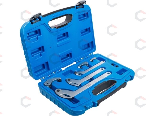 Kablio tipo veržliarakčių rinkinys | 35 - 120 mm | 8 vnt. (8542) 2 Kablio tipo veržliarakčių rinkinys | 35 - 120 mm | 8 vnt. (8542) 2