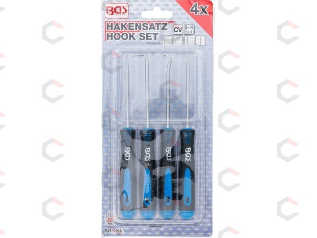 Kabliukų rinkinys | 4 vnt. (8451) 2 Kabliukų rinkinys | 4 vnt. (8451) 2