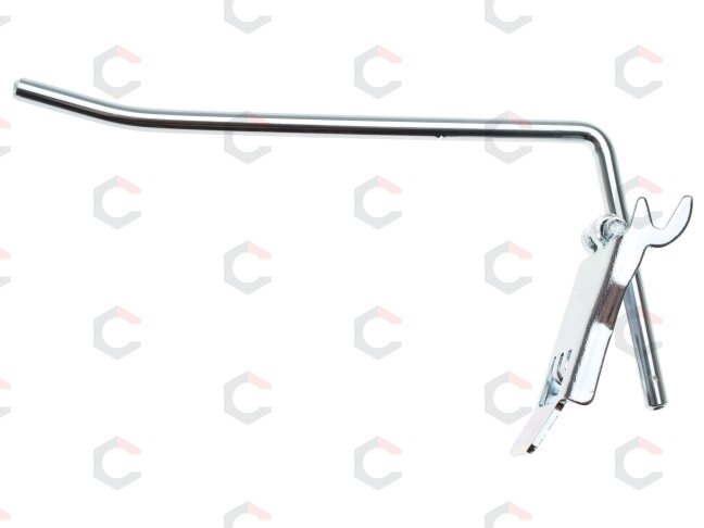 Kablys prekybiniam stendui | fiksuojamas | 100 x 4.8 mm (89904) Kablys prekybiniam stendui | fiksuojamas | 100 x 4.8 mm (89904)