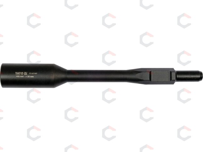 Kaltas įžeminimams HEX 25 mm (YT-47197) 1 Kaltas įžeminimams HEX 25 mm (YT-47197) 1