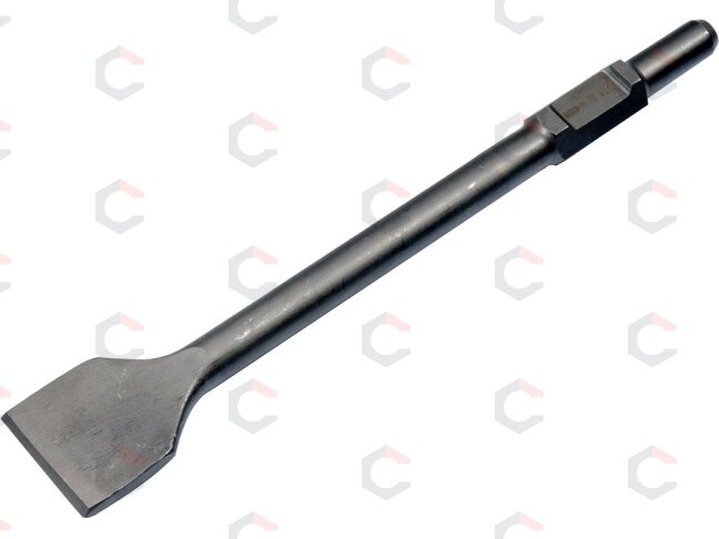 Kaltas plokščias | asfaltui ir betonui | 75 x 450 mm / HEX antgalis (YT-47370) Kaltas plokščias | asfaltui ir betonui | 75 x 450 mm / HEX antgalis (YT-47370)